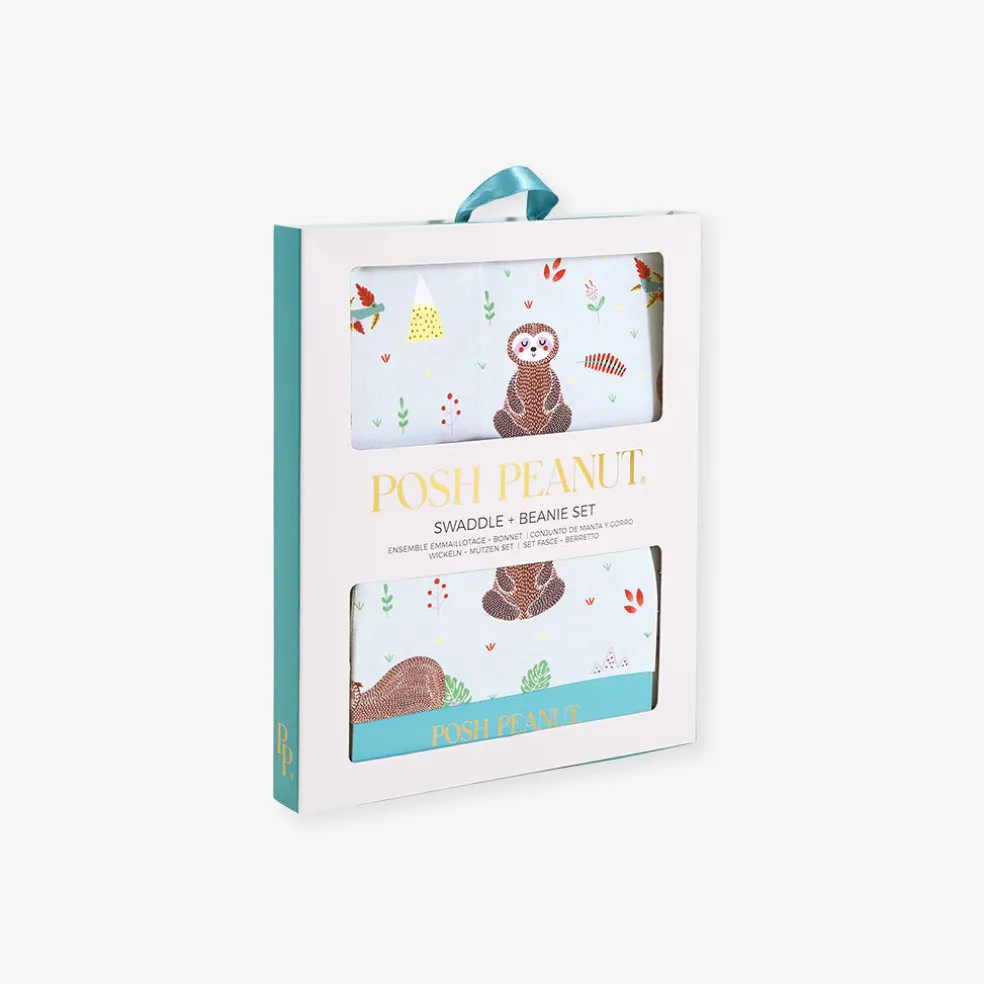 Swaddle Beanie Set