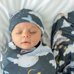 Swaddle Beanie Set