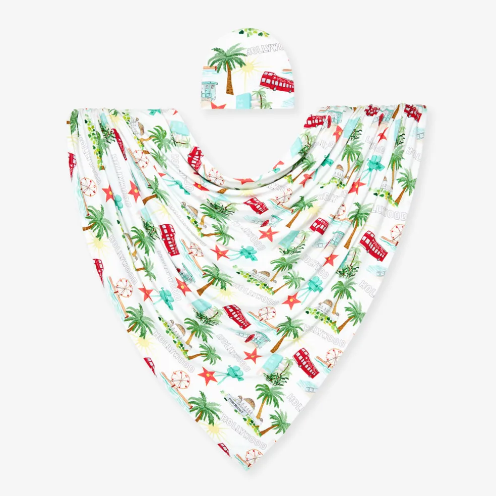 Swaddle Beanie Set