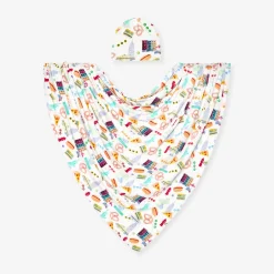 Swaddle Beanie Set