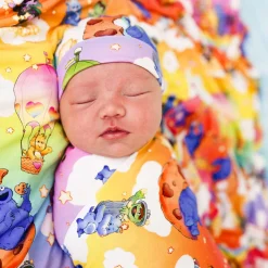 Swaddle Beanie Set