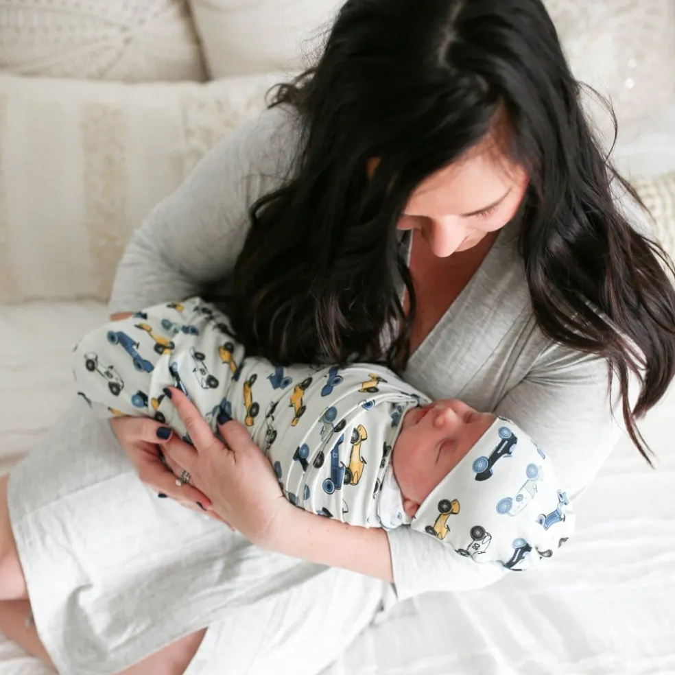 Swaddle Beanie Set