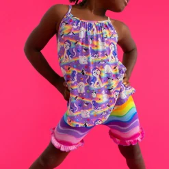 Top Ruffled Short Set