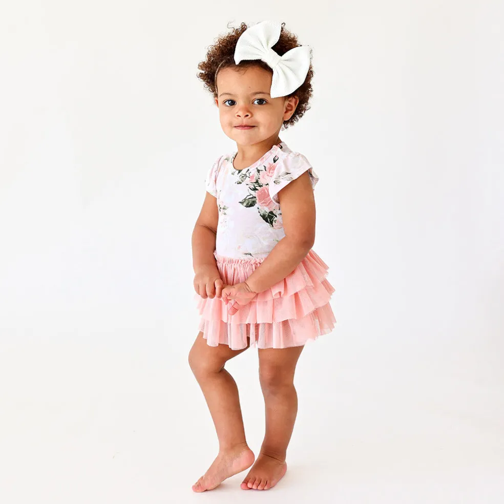 Tulle Bodysuit Dress