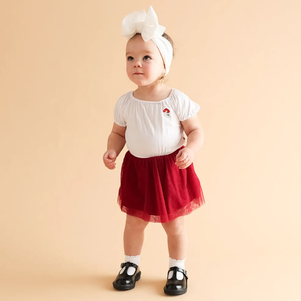 Tulle Bodysuit Dress