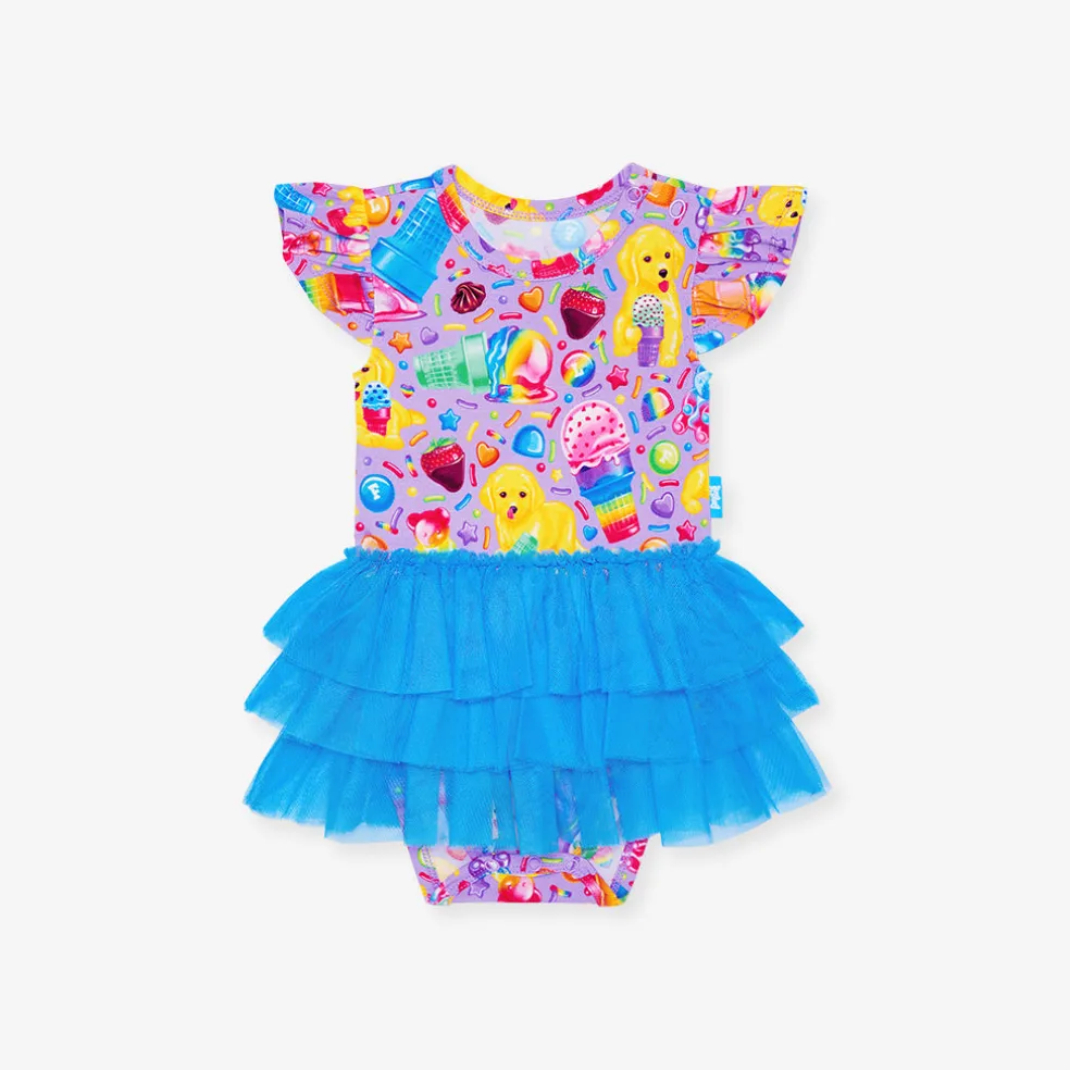 Tulle Bodysuit Dress