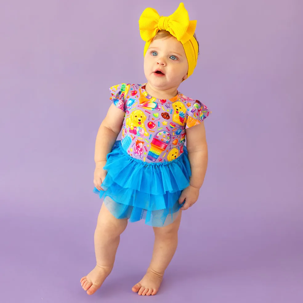 Tulle Bodysuit Dress