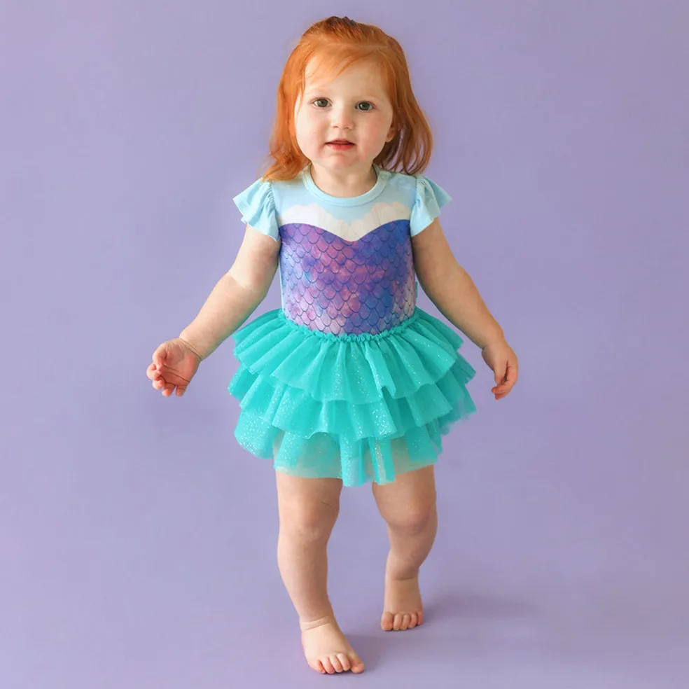 Tulle Skirt Bodysuit Dress