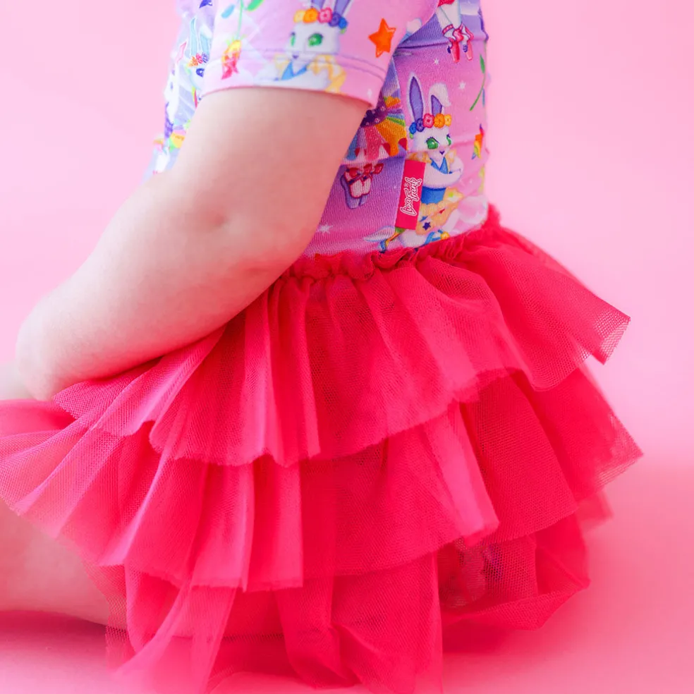 Tulle Skirt Bodysuit Dress