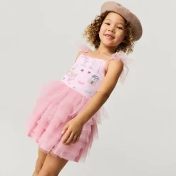 Tulle Smocked Dress