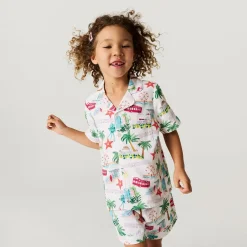 Twill Pajama Short Set