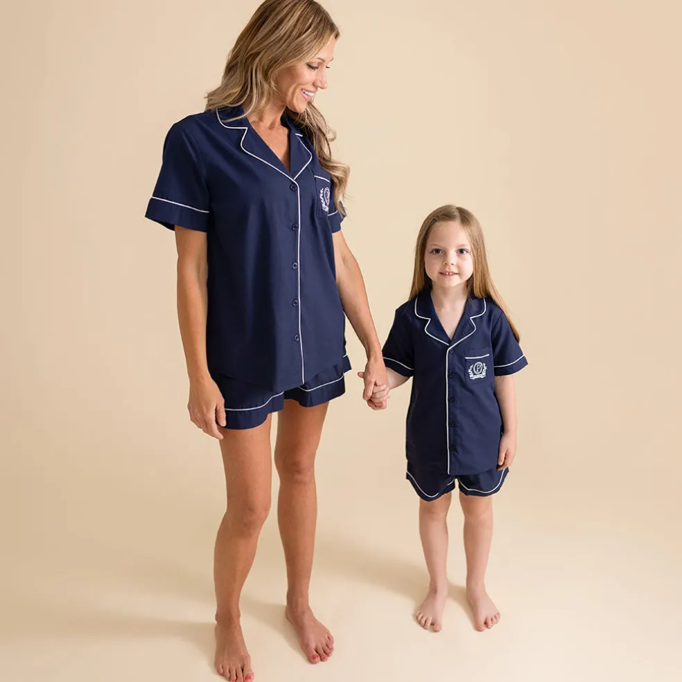 Twill Pajama Short Set