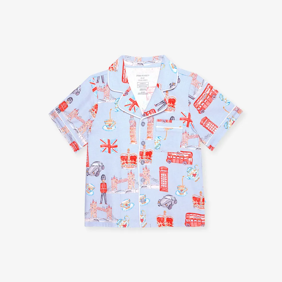 Twill Pajama Short Set