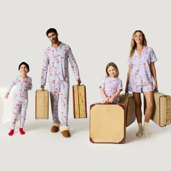 Twill Pajama Short Set