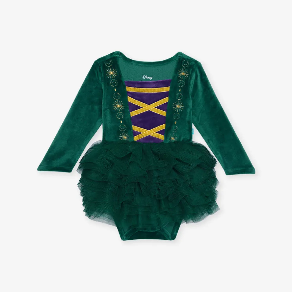 Velour Tulle Bodysuit Dress