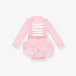 Velour Tulle Bodysuit Dress