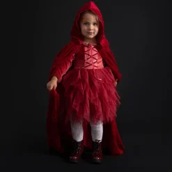 Velour Tulle Dress