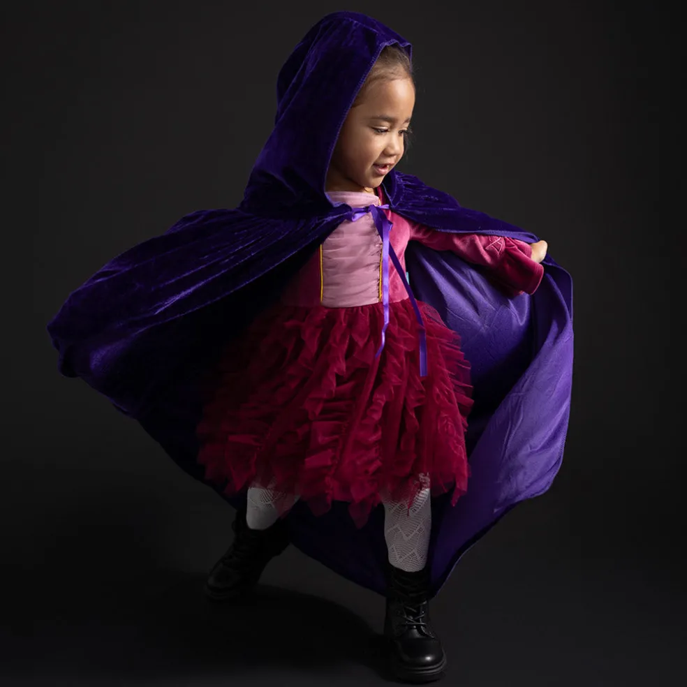 Velour Tulle Dress