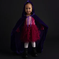 Velour Tulle Dress