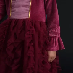 Velour Tulle Dress