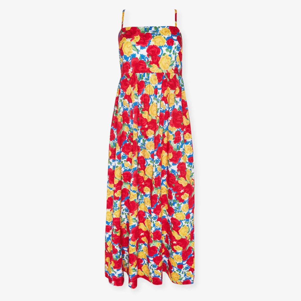 Women's Bamboo Challis Maxi Dress