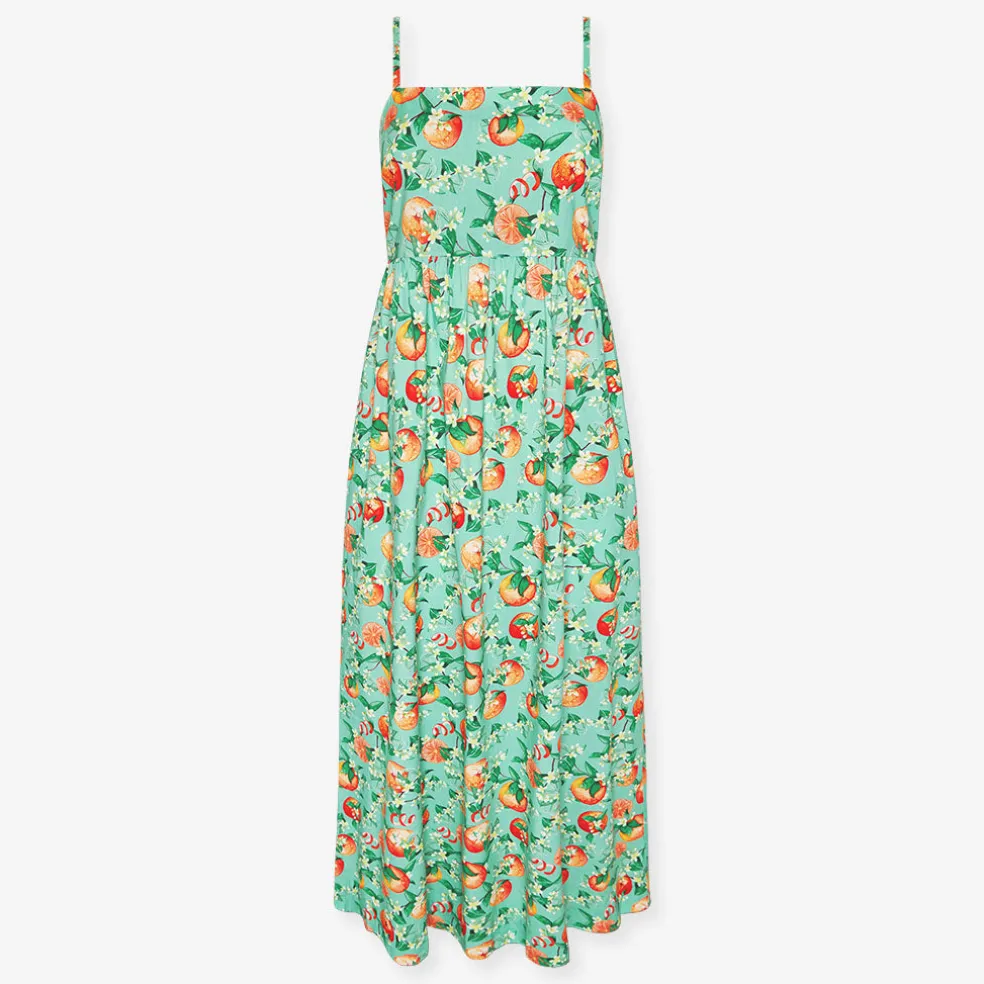 Women's Bamboo Challis Maxi Dress