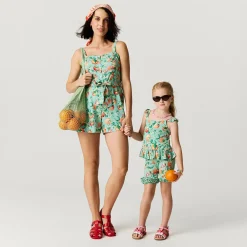 Women's Bamboo Challis Short Romper