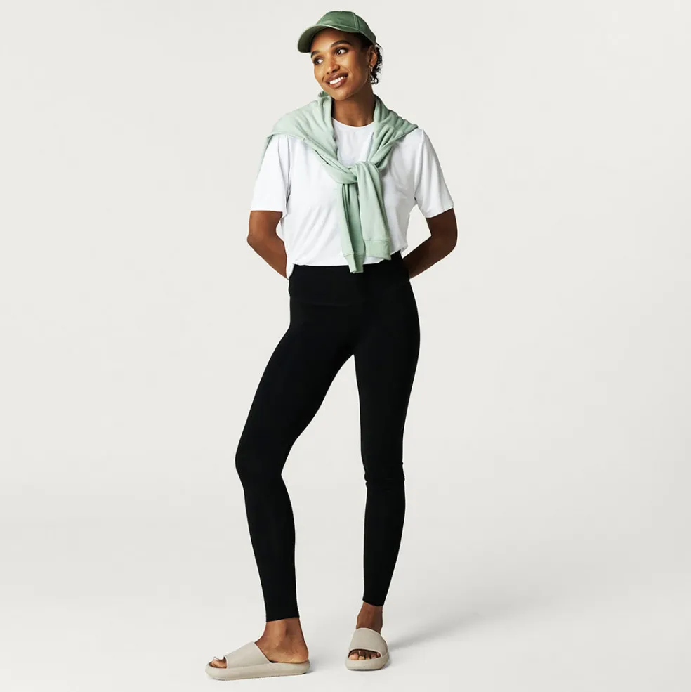 Women's Black Performance Knit Leggings