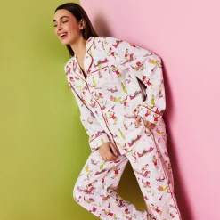 Women's Flannelette Pajama Set