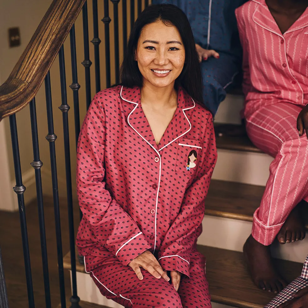 Women's Flannelette Pajama Set