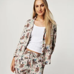 Women's Flannelette Pajama Set