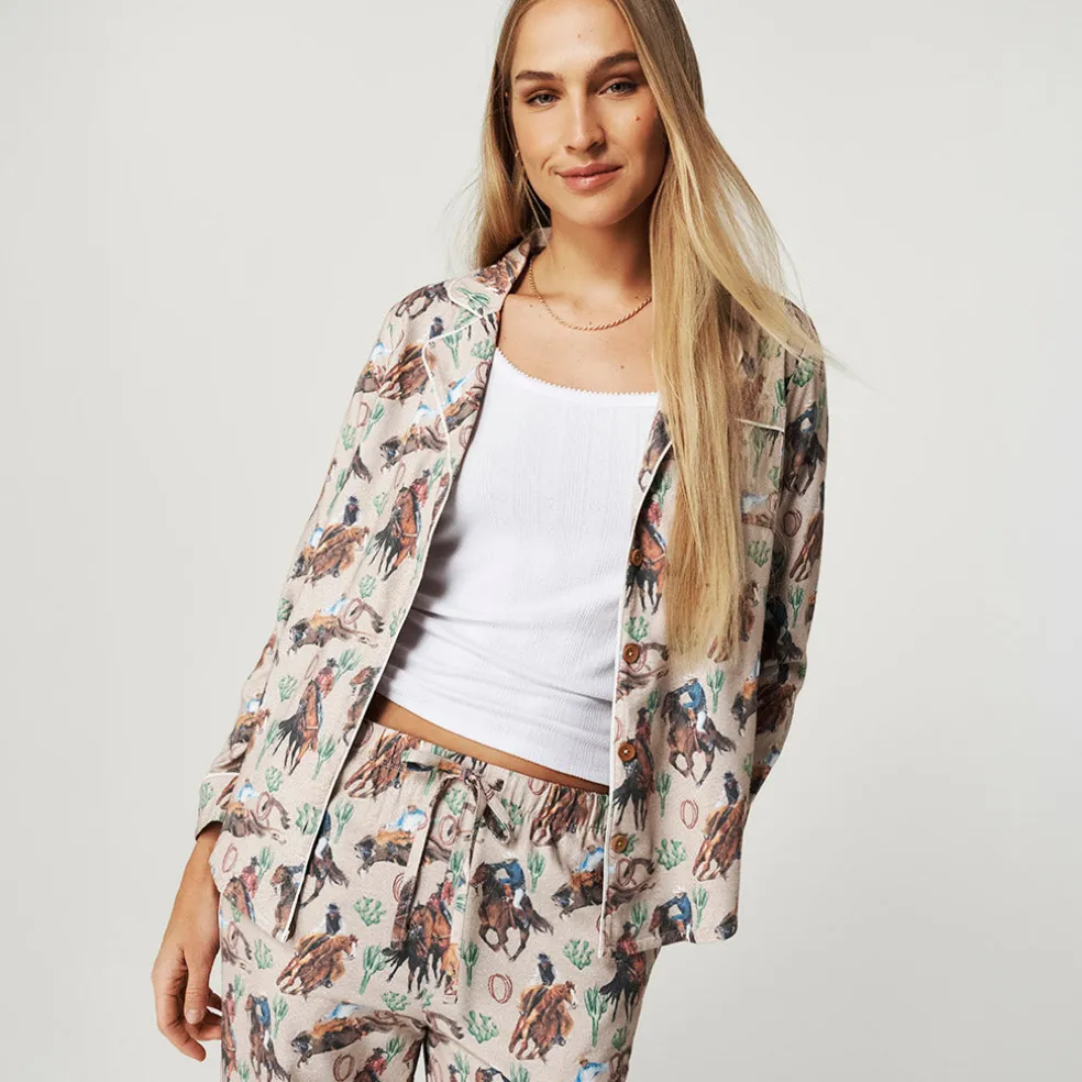 Women's Flannelette Pajama Set