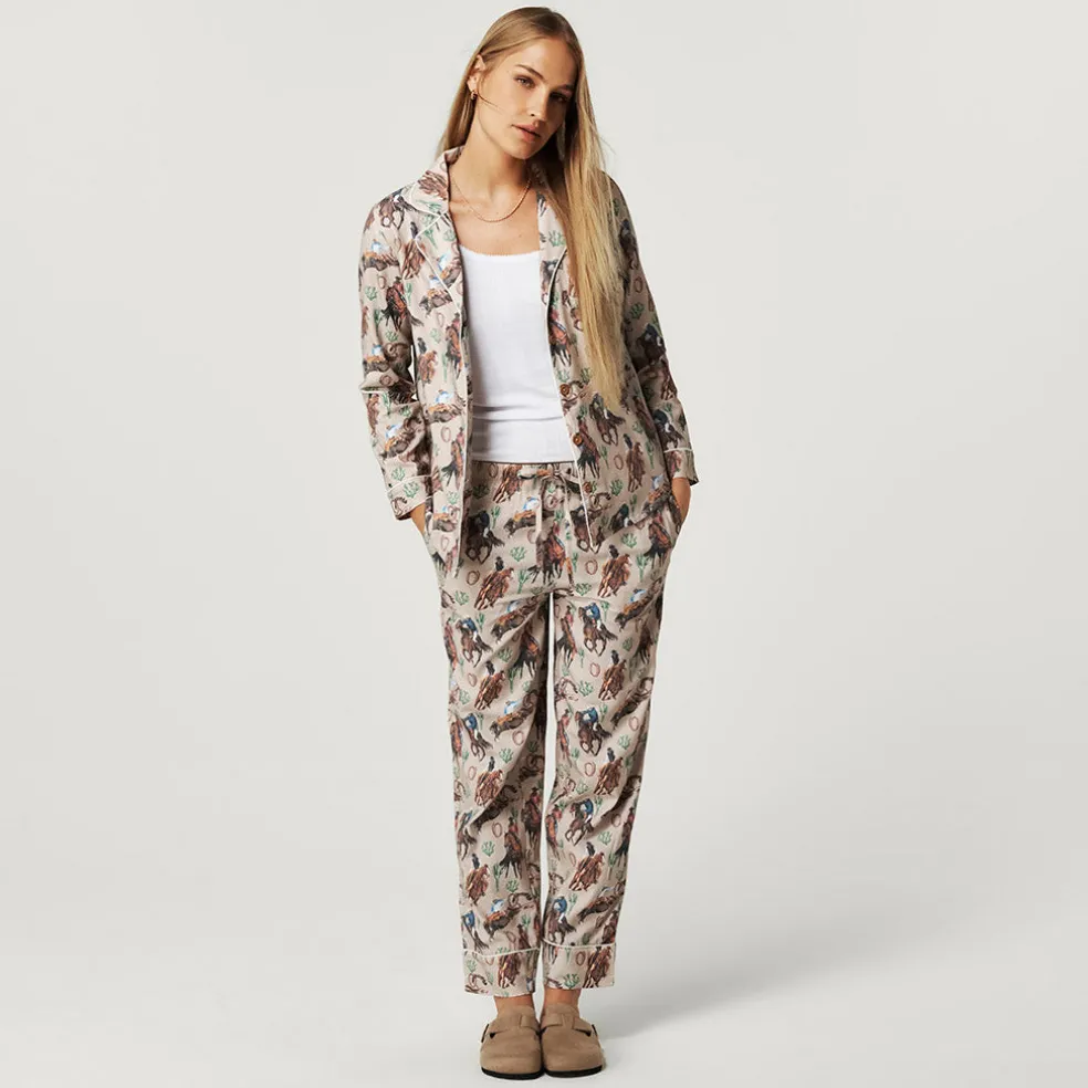 Women's Flannelette Pajama Set