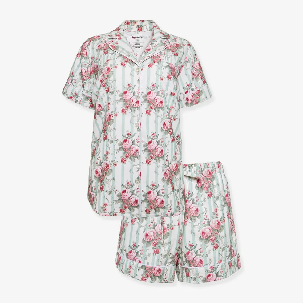 Women's Flannelette Short Pajama Set