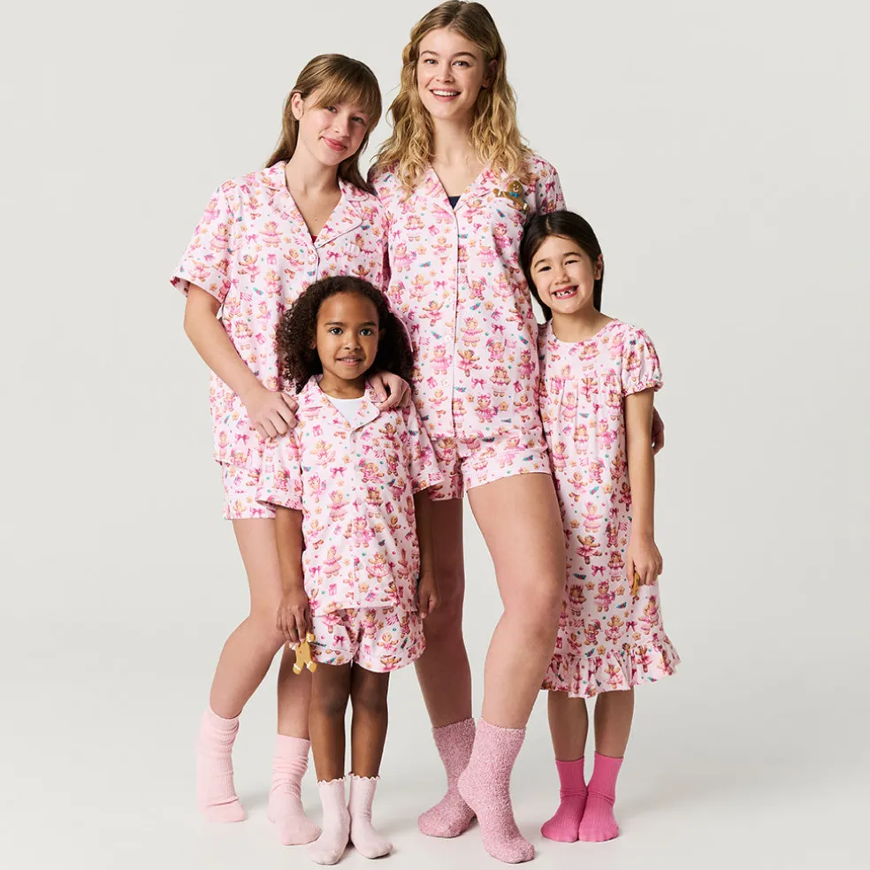 Women's Flannelette Short Pajama Set