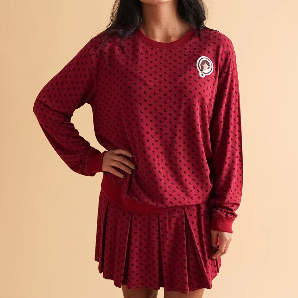 Women's French Terry Pullover Sweatshirt