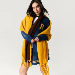 Women's French Terry Varsity Cardigan