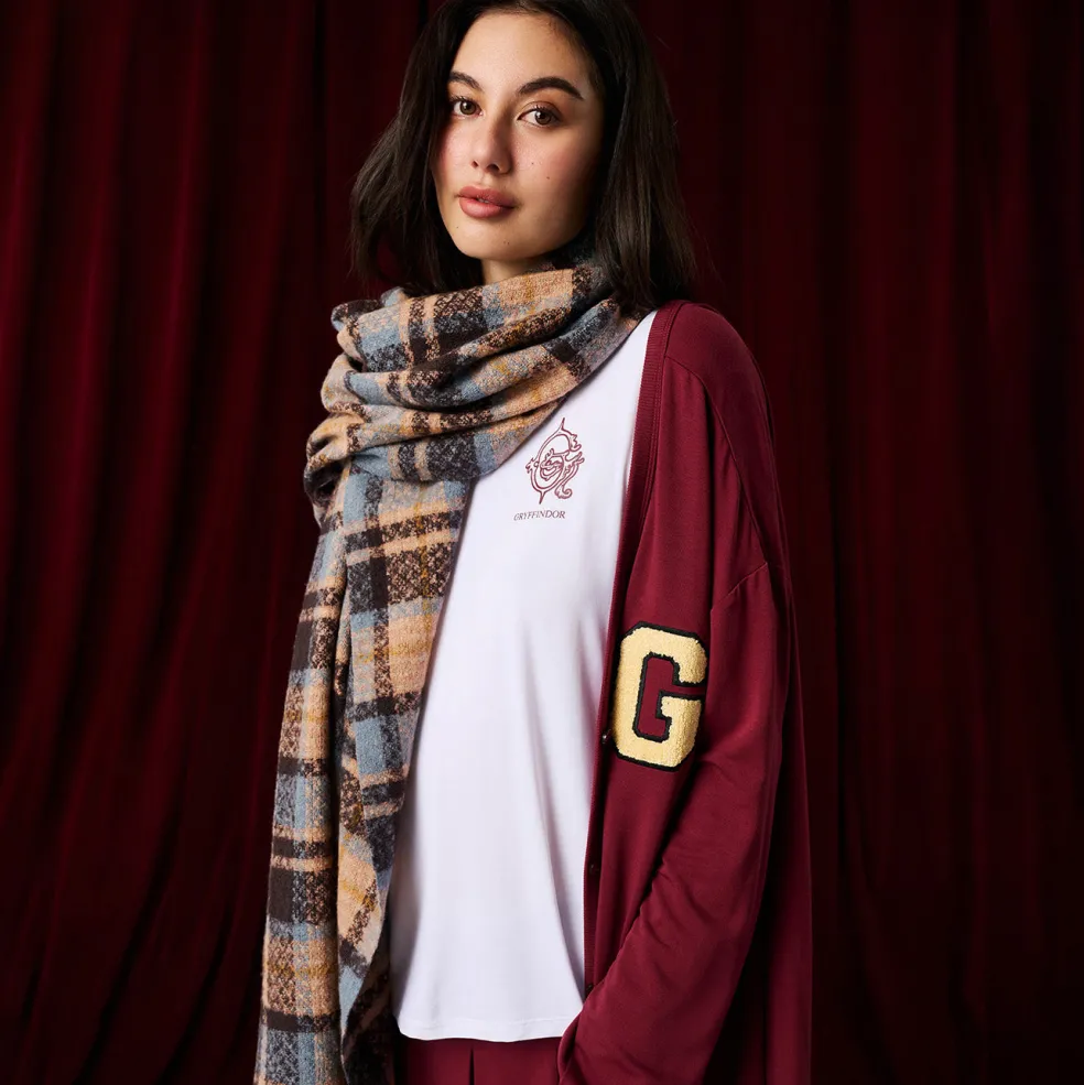 Women's French Terry Varsity Cardigan
