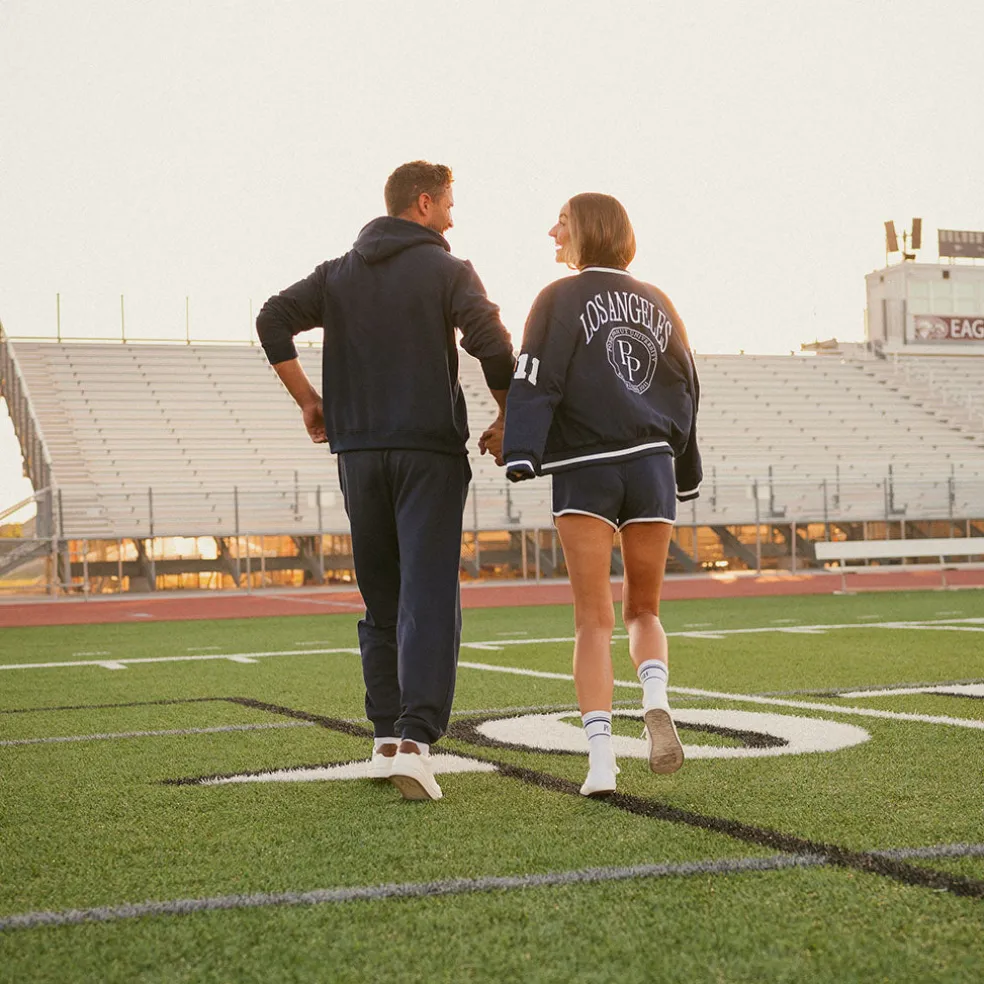 Women's French Terry Varsity Shorts