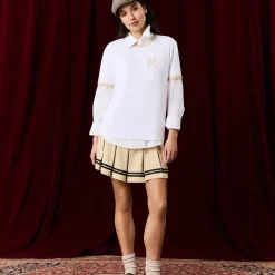 Women's French Terry Varsity Skort