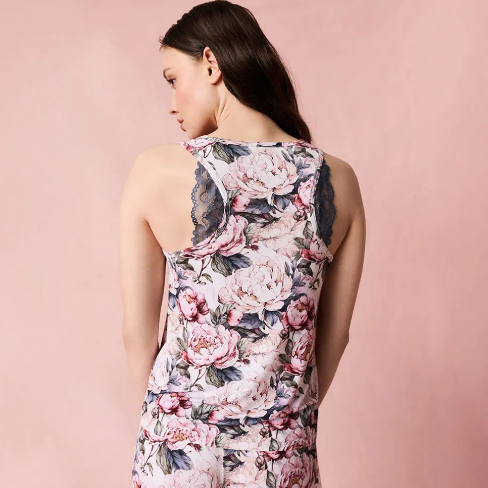 Women's Lace Racerback Tank