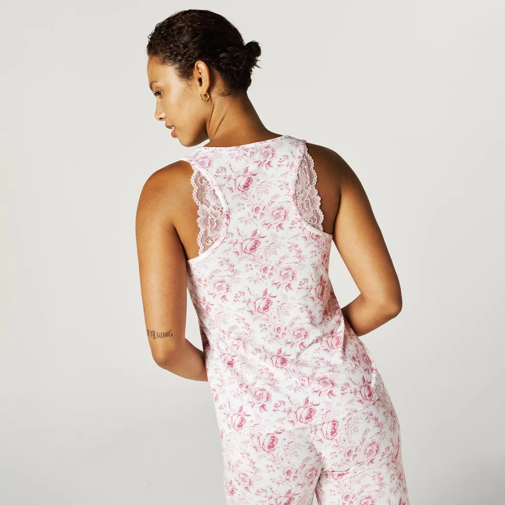 Women's Lace Racerback Tank