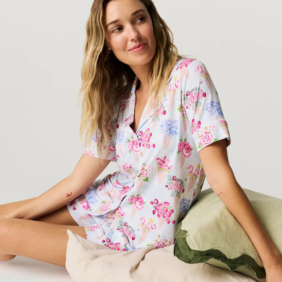 Women's Luxe Pajama Short Set