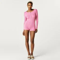 Women's Pointelle Romper
