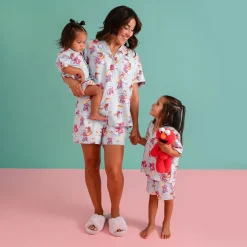 Women's Twill Pajama Short Set