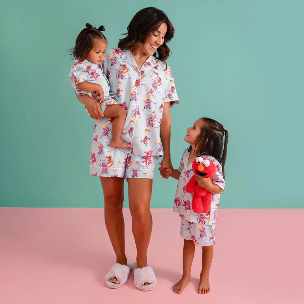 Women's Twill Pajama Short Set