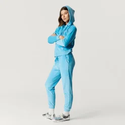 Women's Velour Zip Hoodie