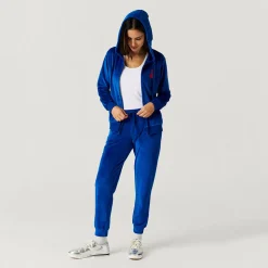 Women's Velour Zip Hoodie