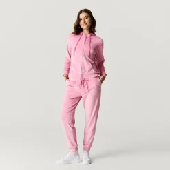 Women's Velour Zip Hoodie