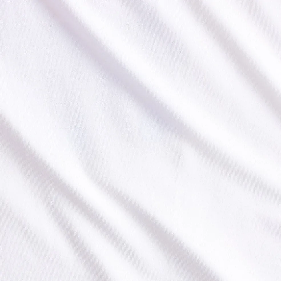 Women's White Loose Tee